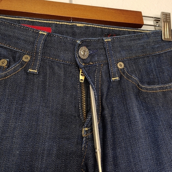 AG Adriano Goldschmied The Club Women's Low Rise Blue Denim Jeans Size 24R - Picture 8 of 16